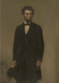 Portrait of a gentleman, traditionally identified as Abraham Lincoln (1809-1865) - (after) Freeman Thorp