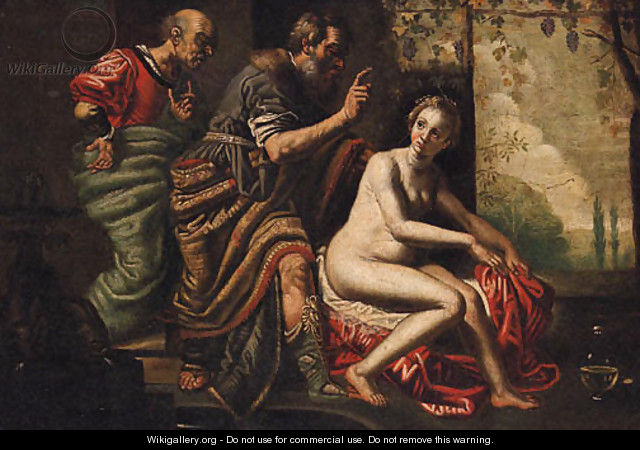 Susannah and the Elders - (after) David The Elder Teniers