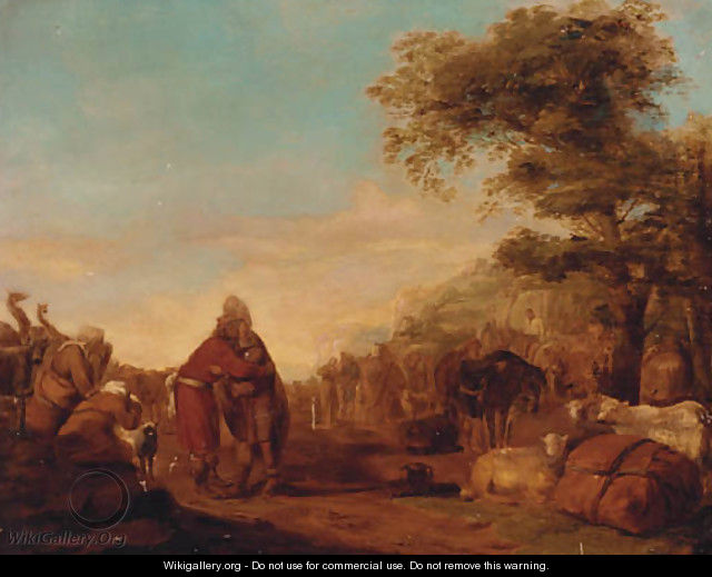 Figures In An Encampment - (after) David The Elder Teniers