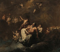 Jupiter with Diana - (after) Cornelis Van Poelenburch