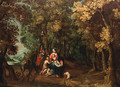 The Rest on the Flight into Egypt - (after) David Vinckboons I