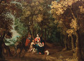 The Rest on the Flight into Egypt - (after) David Vinckboons I