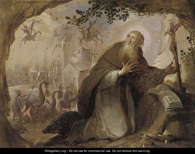 The Temptation of Saint Anthony 3 - (after) David The Younger Teniers