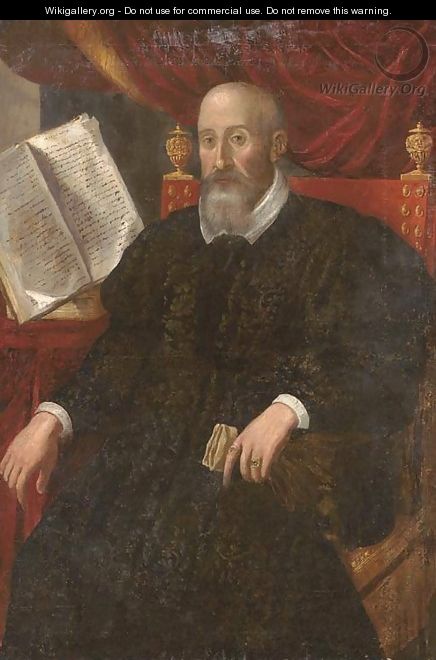 Portrait of a nobleman - (after) Domenico Tintoretto (Robusti)
