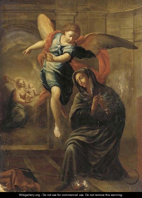 The Annunciation - (after) Domenico Piola