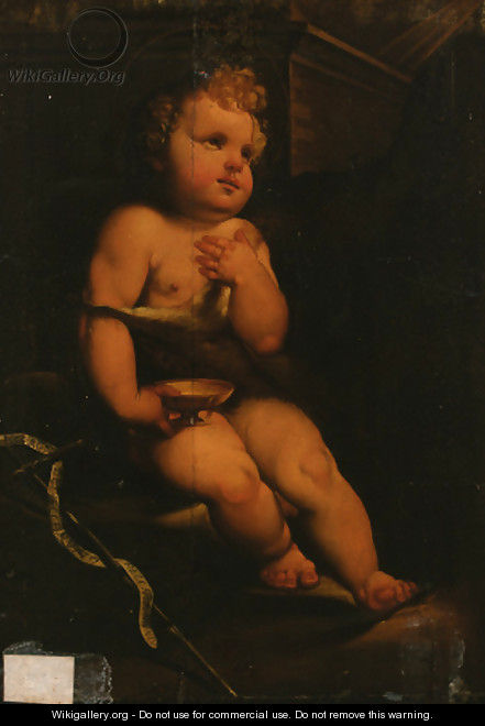 The Infant Saint John the Baptist - (after) Domenico Beccafumi