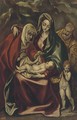 The Holy Family with Saint Anne and the Infant Saint John the Baptist - (after) El Greco (Domenikos Theotokopoulos)