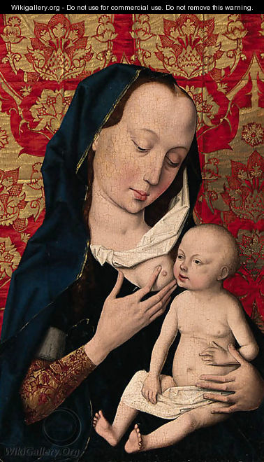 The Virgin and Child - (after) Dieric The Elder Bouts