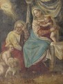 The Holy Family with the Infant Saint John the Baptist 2 - (after) Denys Calvaert
