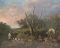 The encampment - (after) Edward Charles Williams