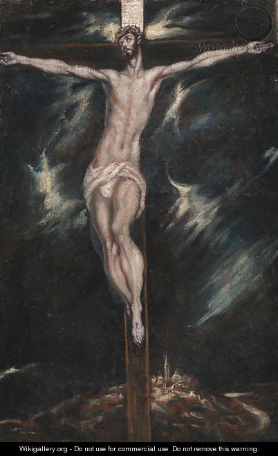 The Crucifixion - (after) El Greco, Domenico
