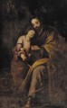 Saint Joseph and the Christ Child 3 - (after) Murillo, Bartolome Esteban