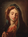 The Madonna at prayer - (after) Carlo Maratta Or Maratti