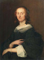Portrait of a lady - (after)Cornelis Jonson Van Ceulen