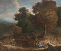 The Rest on the Flight into Egypt - (after) Cornelis Huysmans