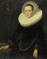 Portrait of a lady, aged 24 - (after) Cornelis De Vos
