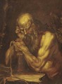 Saint Jerome - (after) Alessandro Magnasco