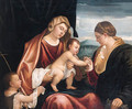 The Mystic Marriage of Saint Catherine - (after) Alessandro Bonvicino (Moretto Da Brescia)