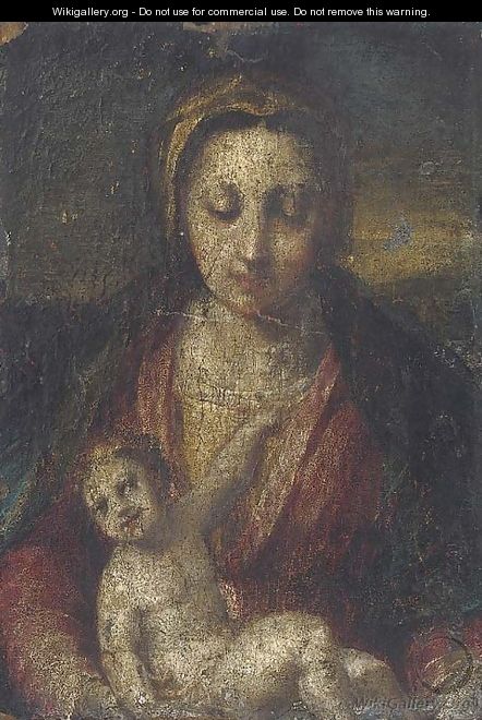 Madonna and Child - (after) Andrea Del Sarto
