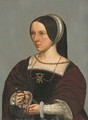 Portrait of Elisabeth Donche - (after) Ambrosius Benson
