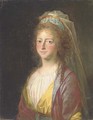 Portrait of a lady - (after) Alexander Roslin