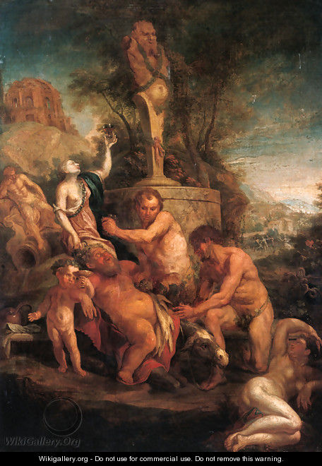 The Triumph of Silenus - (after) Antoine Coypel