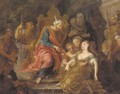 Esther before Ahasuerus - (after) Antoine Coypel