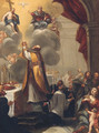 The Mass of Saint Gregory - (after) Annibale Carracci