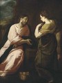 Christ and the Woman of Samaria 2 - (after) Annibale Carracci
