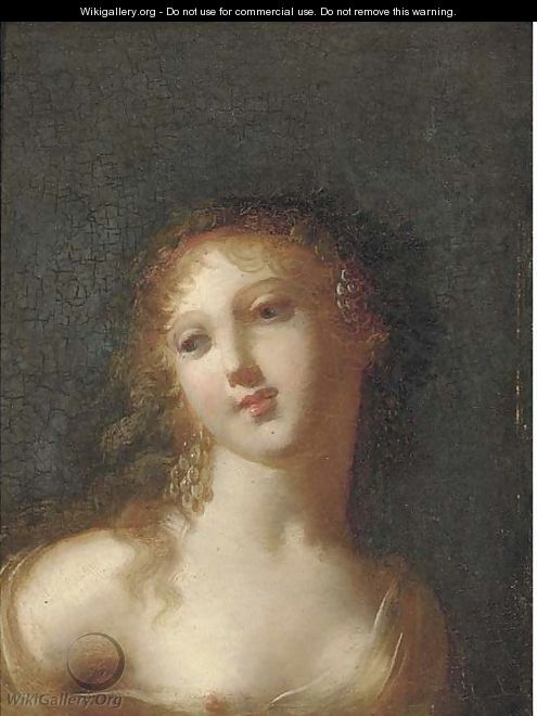 Study of a classical maiden - (after) Kauffmann, Angelica
