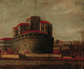 The Castel Sant'Angelo, Rome - (after) Antonio Joli