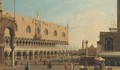 Before the Doge's Palace, Venice - (after) (Giovanni Antonio Canal) Canaletto