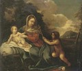 The Madonna and Child with the Infant Saint John the Baptist - (after) Correggio, (Antonio Allegri)