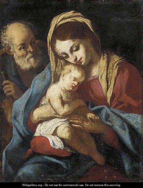 The Holy Family 2 - (after) Correggio, (Antonio Allegri)