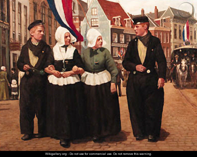 Koninginnedag, Amsterdam - Dutch School