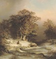 Along a stream in winter - Dietrich Langko