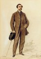 Portrait of Prince Stroganoff - Auguste Raffet