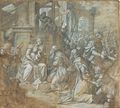 The Adoration of the Magi - Domenico Brusasorci