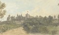 A view of Windsor Castle from Clewer Lane - Dr. William Crotch