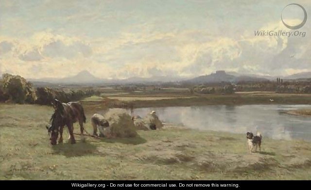 Stirling and Ben Lomond from the Forth - David Farquharson