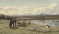 Stirling and Ben Lomond from the Forth - David Farquharson