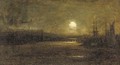 Inverness under moonlight - David Farquharson
