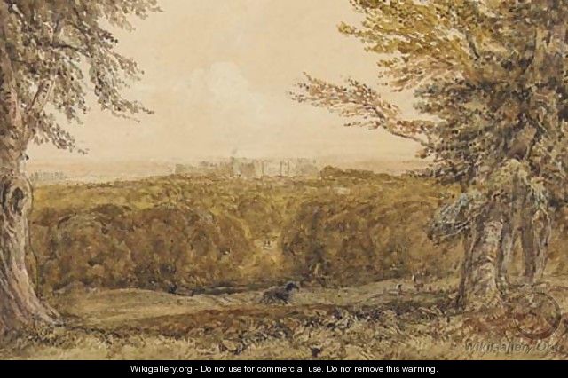 Windsor Castle from the Great Park - David Cox