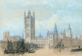 The Houses of Parliament, Westminster - David Roberts