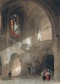 Interior of the church of St. Saveur, Caen - David Roberts