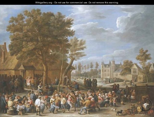 A village kermesse - David III Teniers