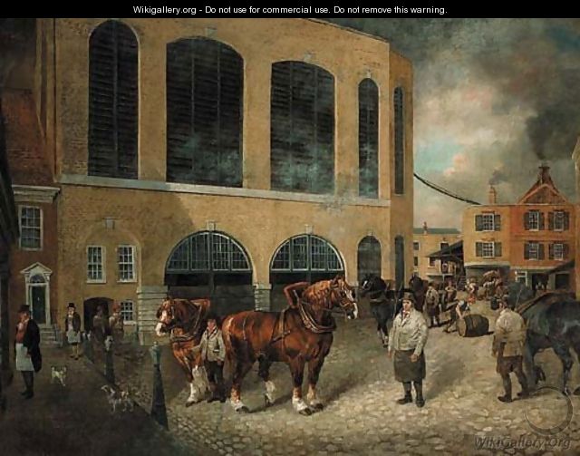 View of the Black Eagle Brewery, Brick Lane, Whitechapel, London - Dean Wolstenholme, Jr