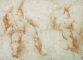 Two seated putti - Cristoforo Pomarancio (Roncalli)