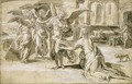 Abraham and the Angels - Crispin Van Den Broeck