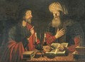 Christ instructing Nicodemus - Crijn Hendricksz. Volmarijn